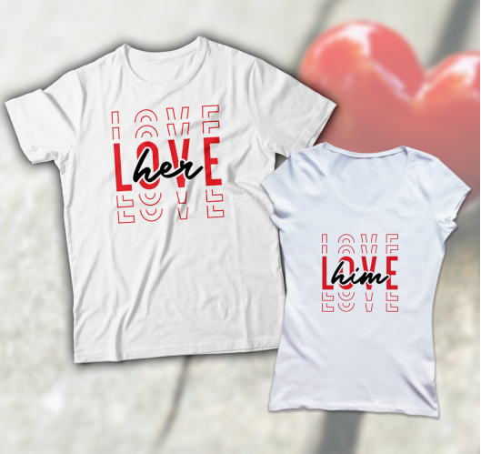 Love her - love him majica