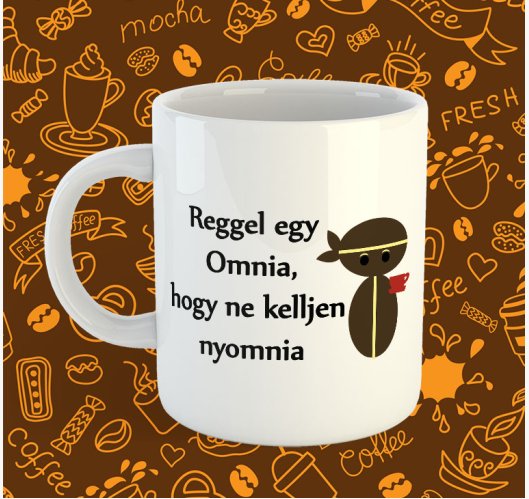 Smešno reggeli skodelica