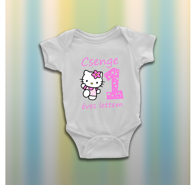 Hello Kitty baba body - egyedi in
