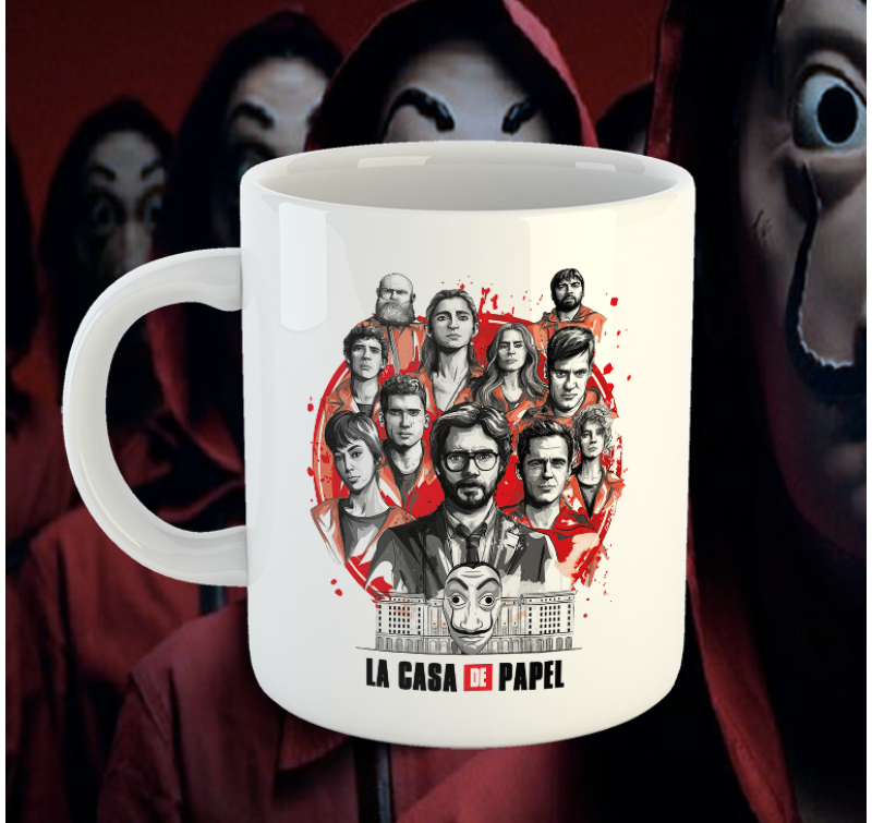 nagy - La Casa de Papel skodelica