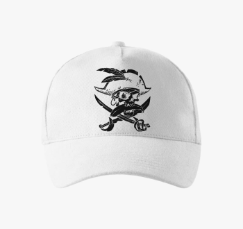Pirate skull silhouette bejzbolska kapa