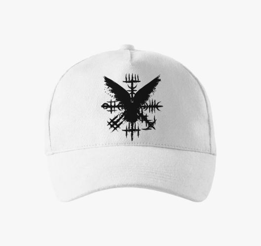 Black Grunge Raven Viking Symb...