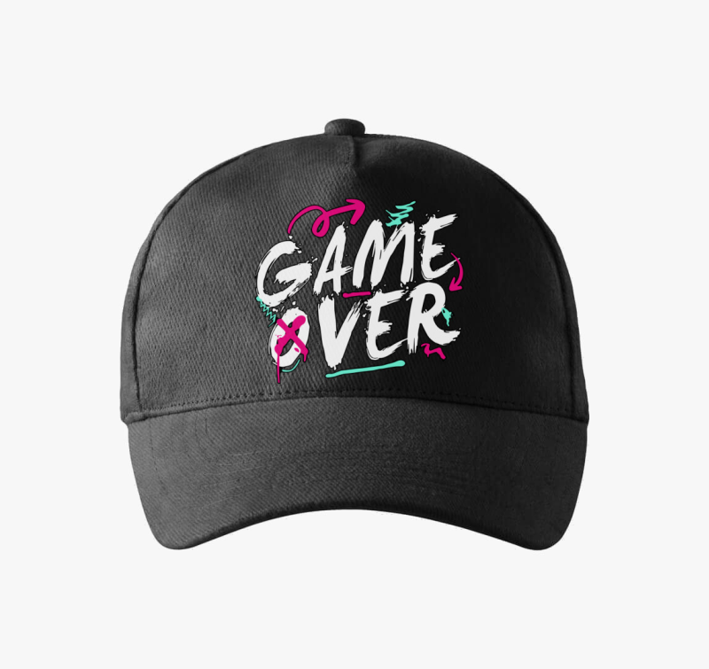 GameOver feliratos bejzbolska kapa