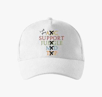 I will play support bejzbolska kapa