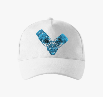 Modra V motor bejzbolska kapa