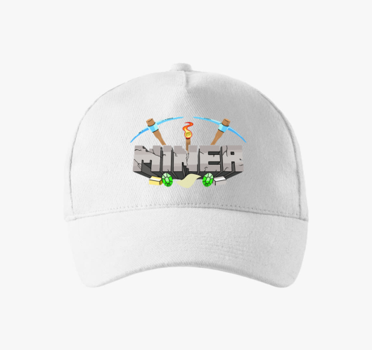 Minecraft miner bejzbolska kap...