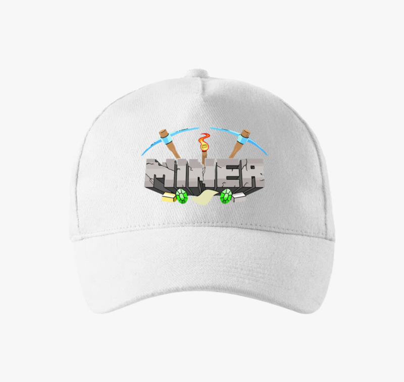 Minecraft miner bejzbolska kapa
