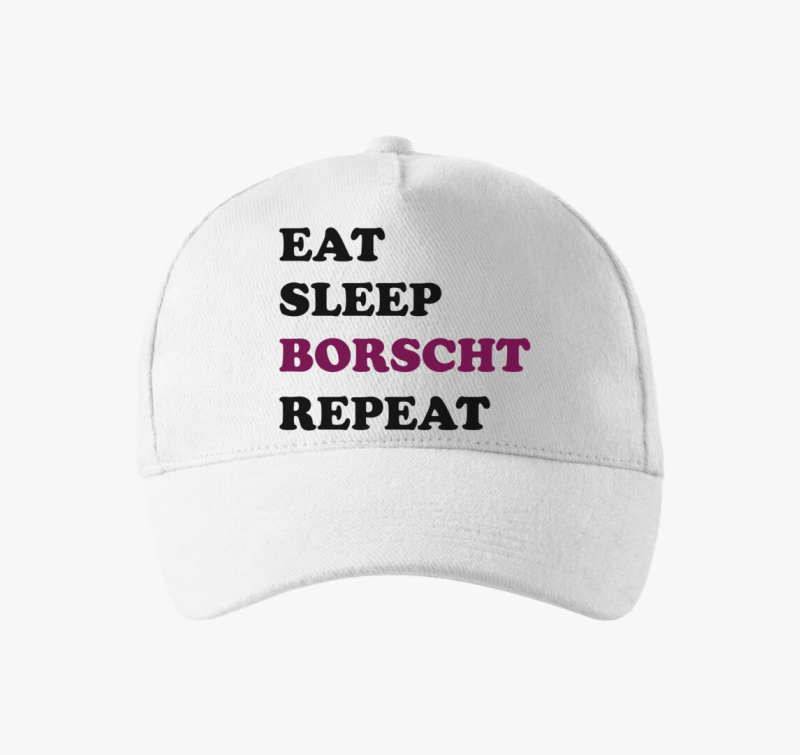 Eat Sleep Borscs bejzbolska kapa