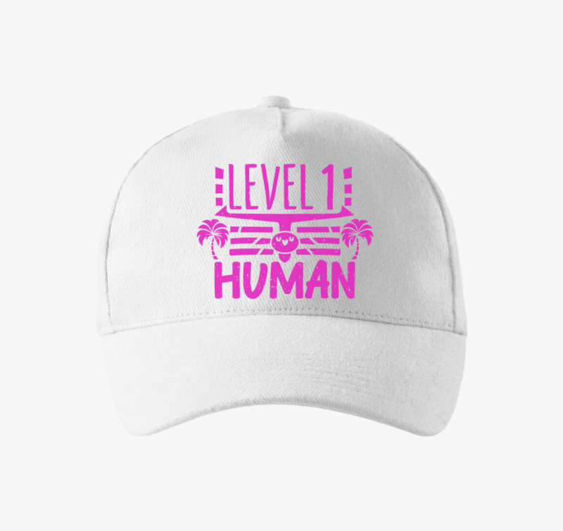 Level 1 Human pink bejzbolska kapa