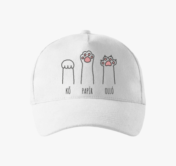 Macska smešno bejzbolska kapa