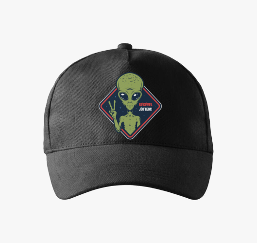 Ufo Alien divat bejzbolska kap...