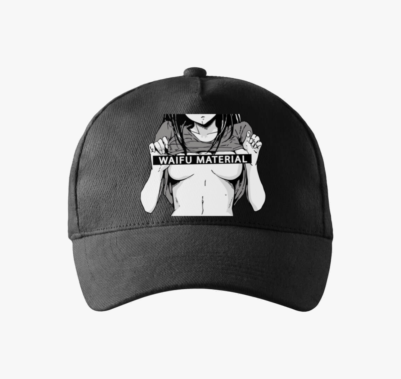 Waifu material bejzbolska kapa