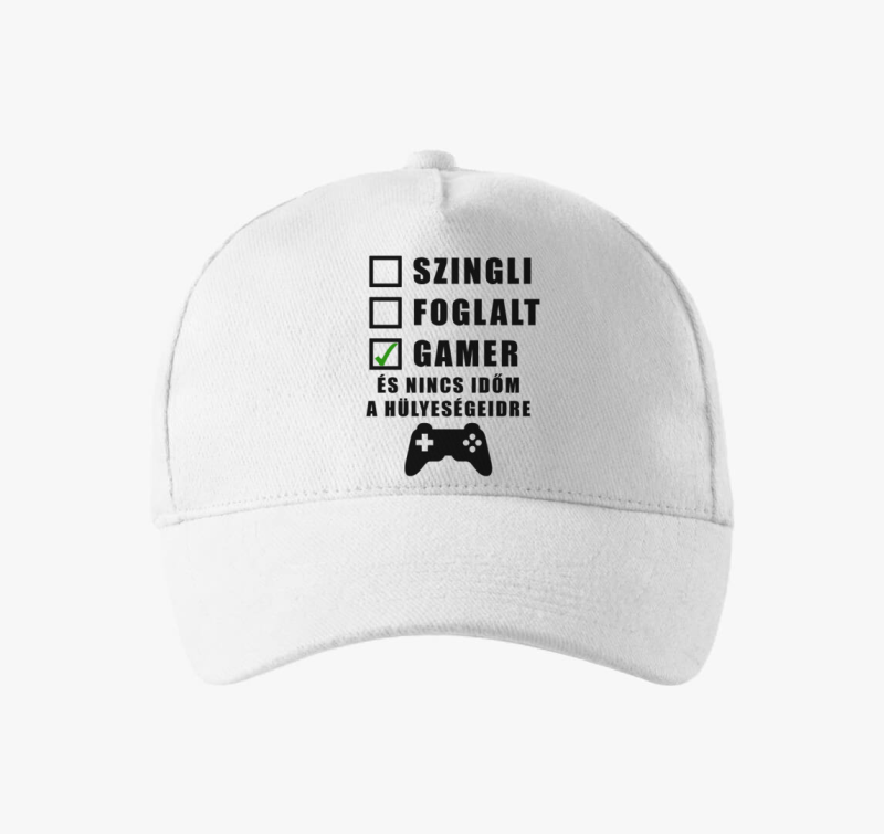 Gamer sem in nincs bejzbolska kapa