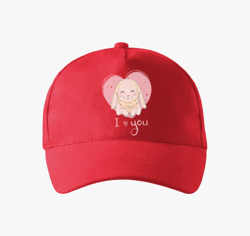 I love you nyuszis bejzbolska kapa