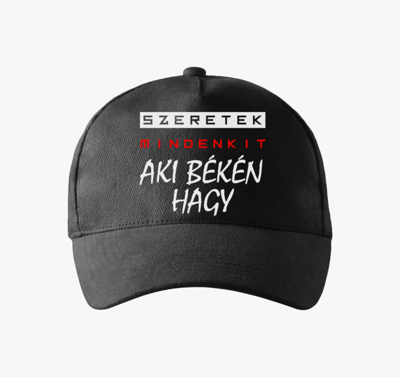 szeretek mindenkit bejzbolska kapa