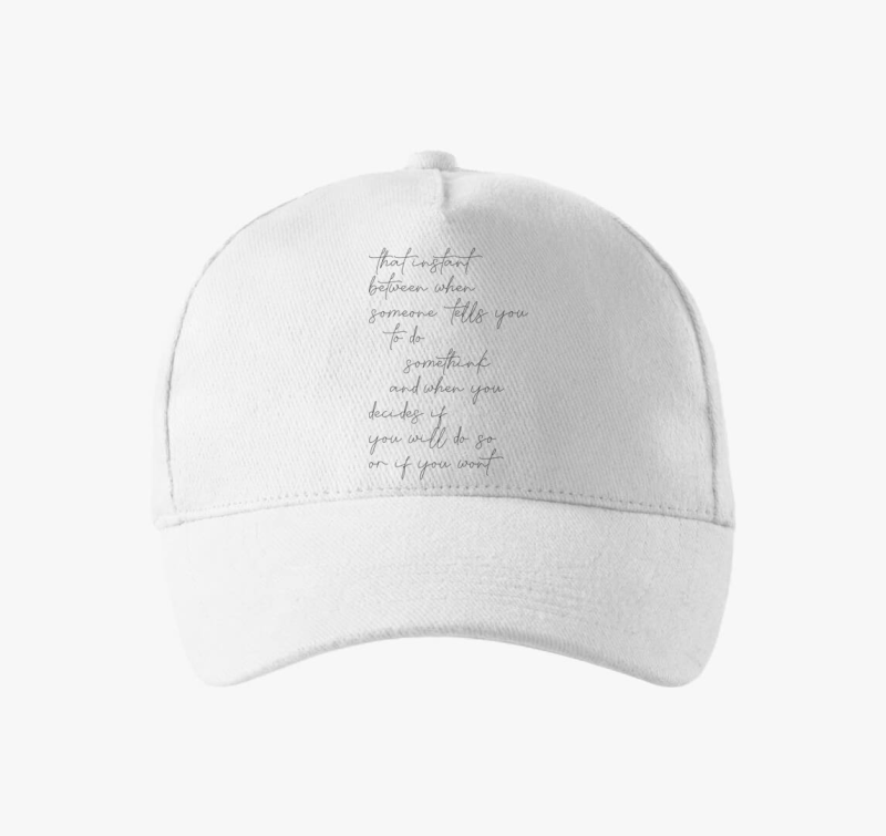 Feliratos bejzbolska kapa