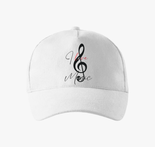 I love music bejzbolska kapa