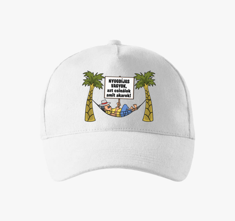 Upokojeni sem bejzbolska kapa uraknak