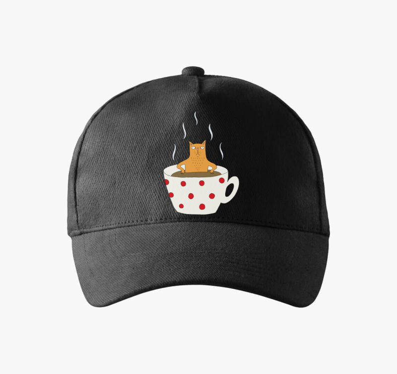 macska - bejzbolska kapa