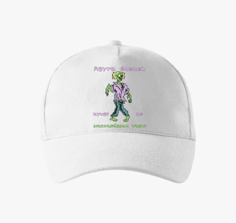 Agyra zombi halloweeni bejzbolska kapa