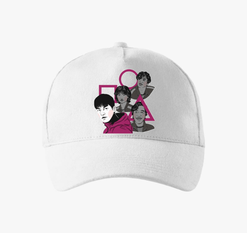 Squid Game karakterek bejzbolska kapa