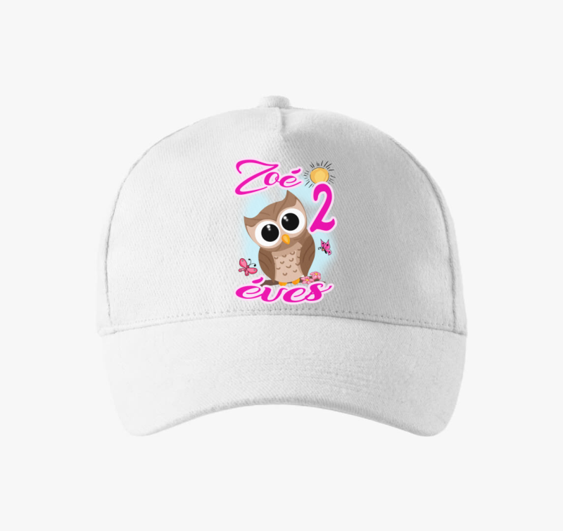 Bagoly gyerek bejzbolska kapa