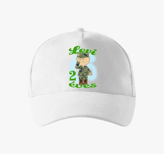 Katona gyerek bejzbolska kapa