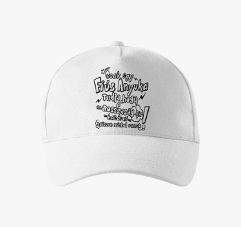 Csak anyuka tudja bejzbolska kapa