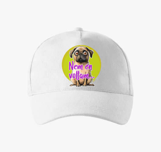 Mopsz kutya bejzbolska kapa