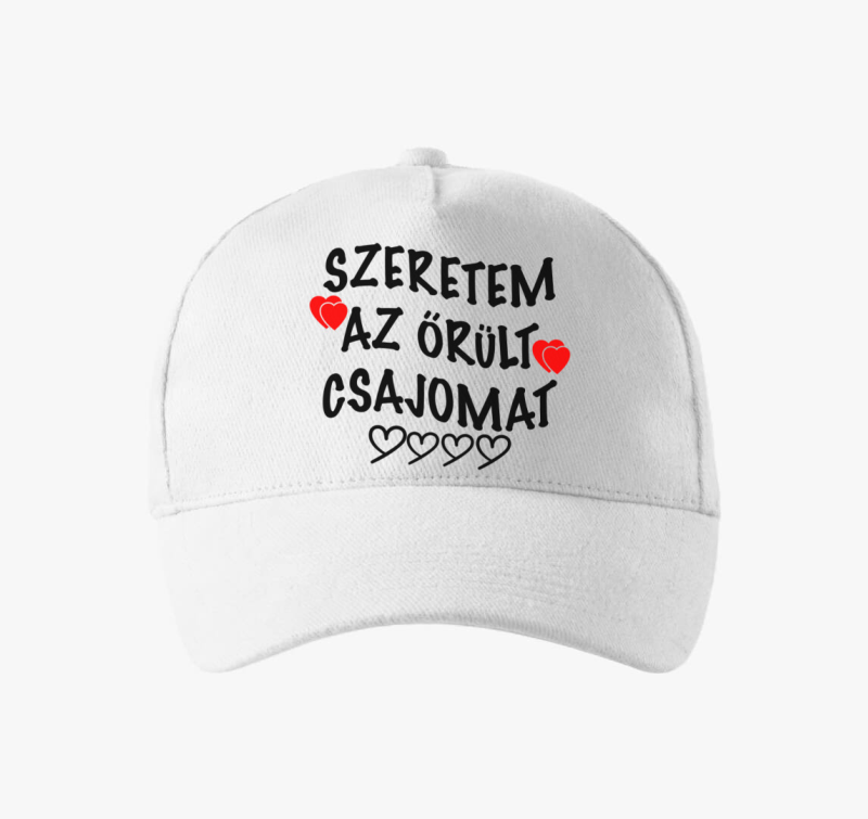 Szeretem csajomat bejzbolska kapa