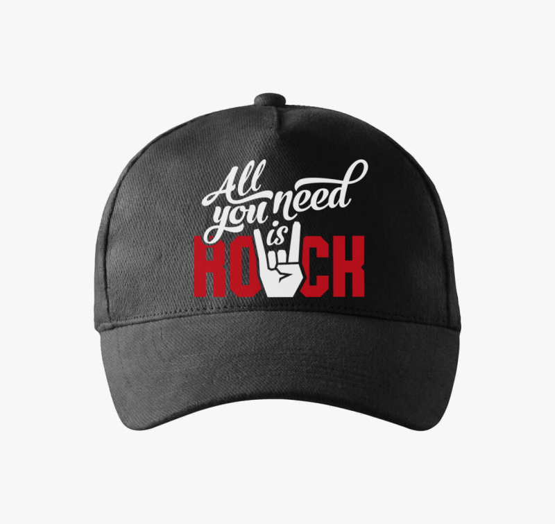 All you need is rock bejzbolska kapa