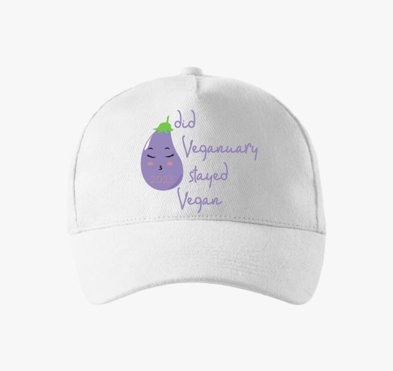 Did Veganuary 2023 (vijolična bejzbolska kapa