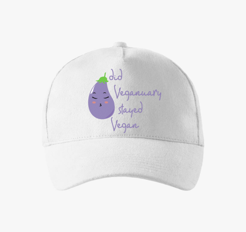 Did Veganuary (vijolična bejzbolska kapa