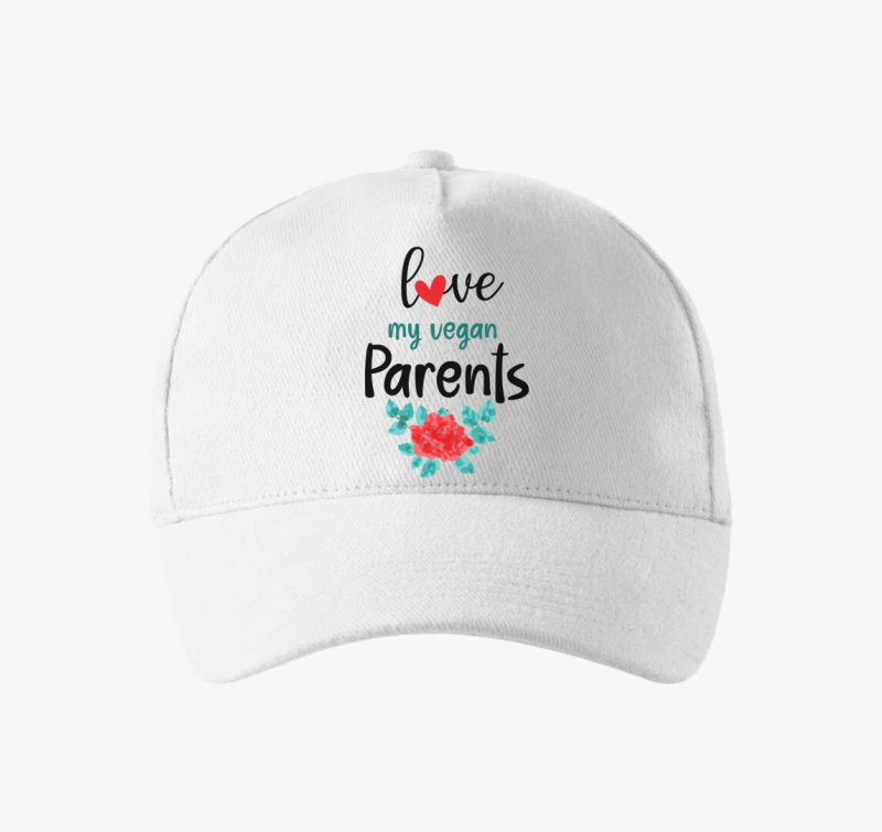 Love my Vegan Parents bejzbolska kapa