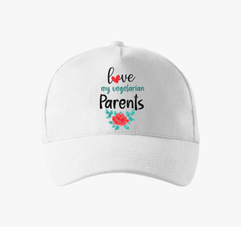 Love my Vegetarian Parents bejzbolska kapa