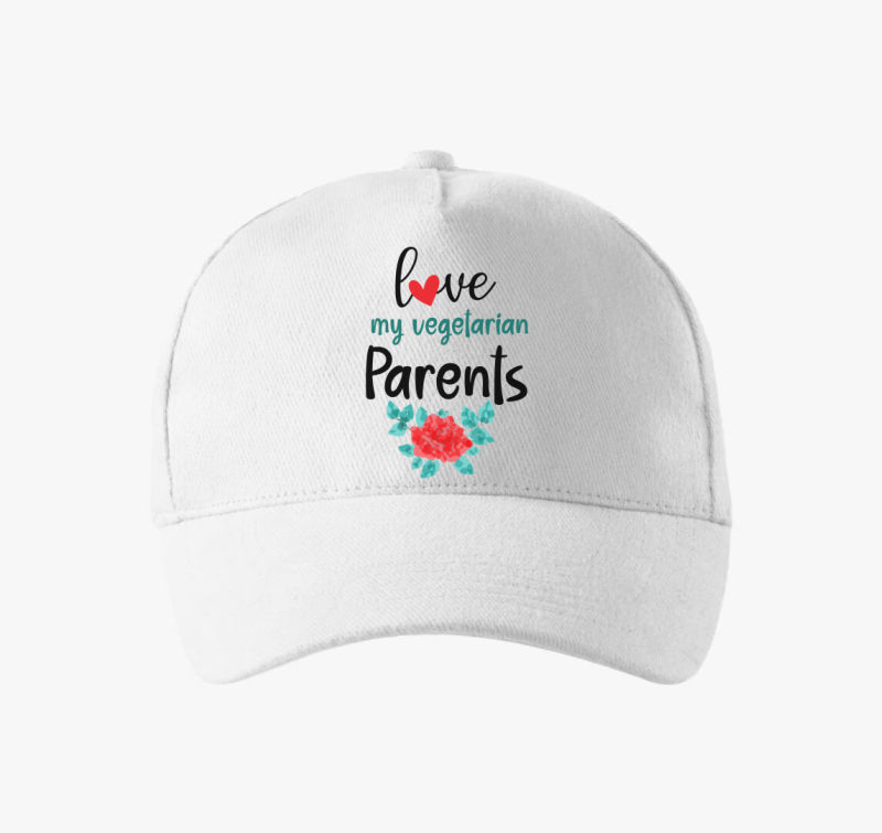 Love my Vegetarian Parents bejzbolska kapa