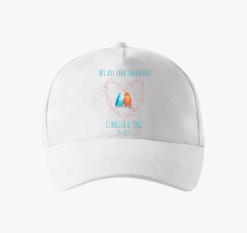 lovebirds (modra) bejzbolska kapa