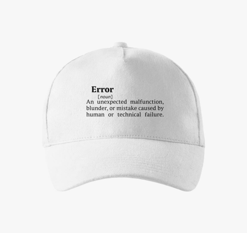 Error Dictionary bejzbolska kapa