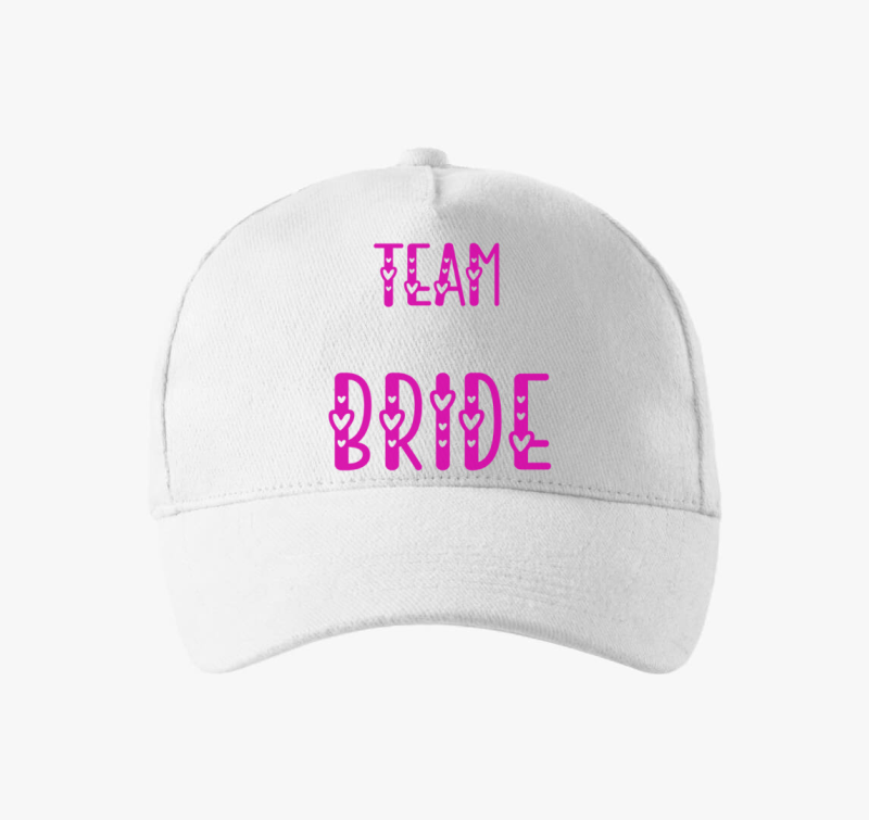 Team Bride pink bejzbolska kapa