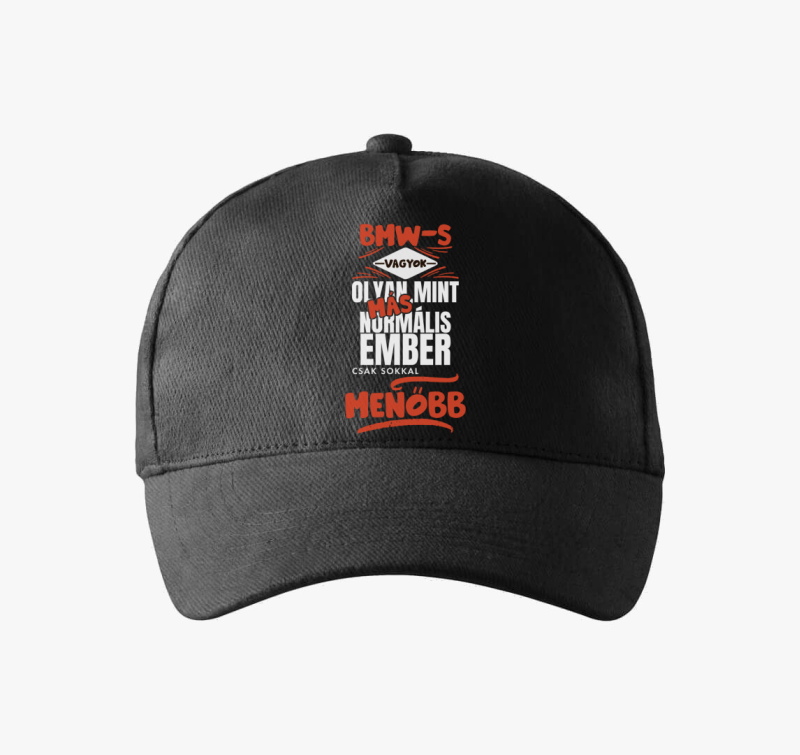 BMW-s sem olyan kot ember bejzbolska kapa