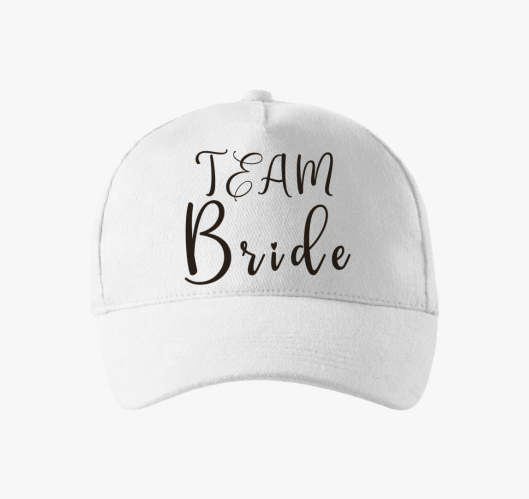 TEAM Bride črna bejzbolska kap...