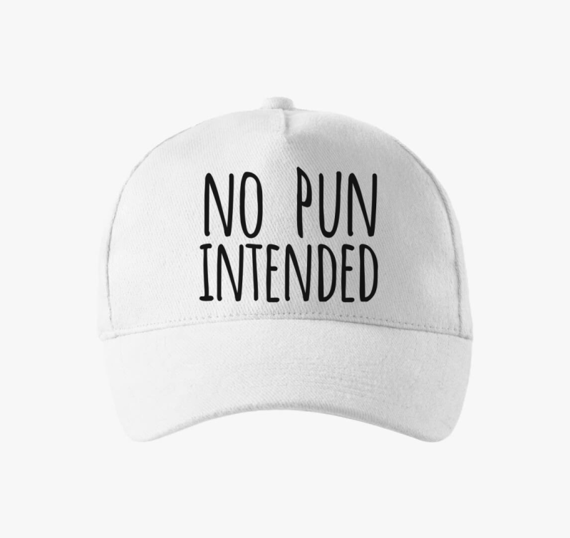 no pun intended bejzbolska kapa