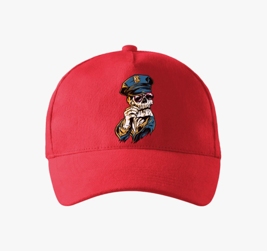 Skeleton Officer bejzbolska ka...