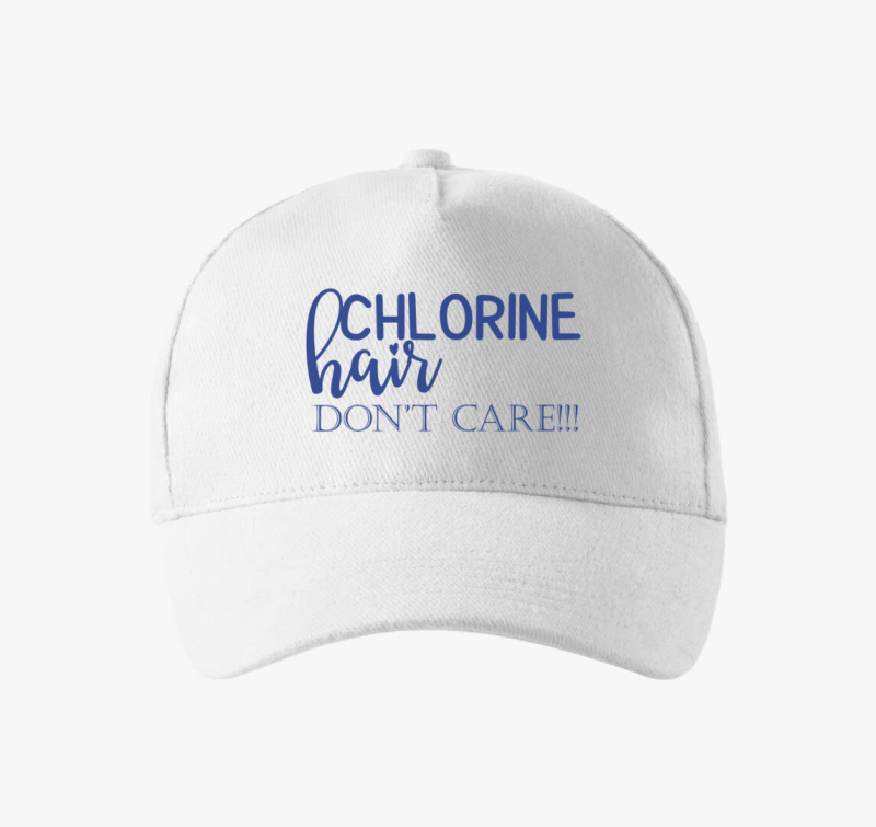 chlorine hair modra bejzbolska kapa