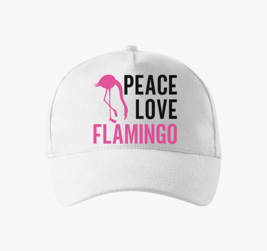 Flamingo peace bejzbolska kapa