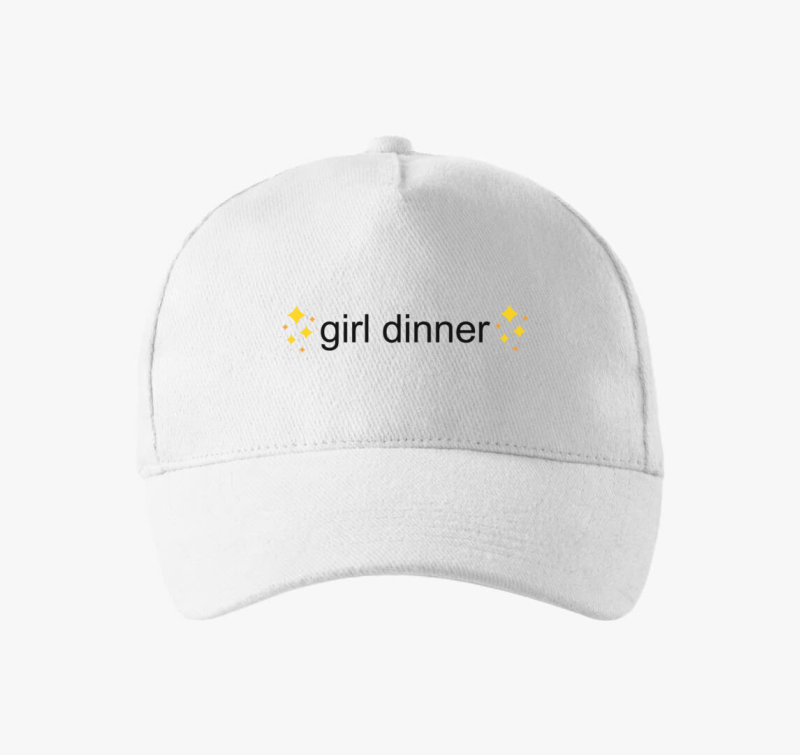 girl dinner bejzbolska kapa