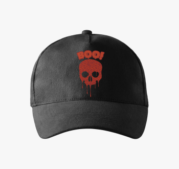 boo red skull bejzbo