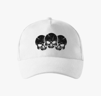 3 black skulls bejzbolska kapa