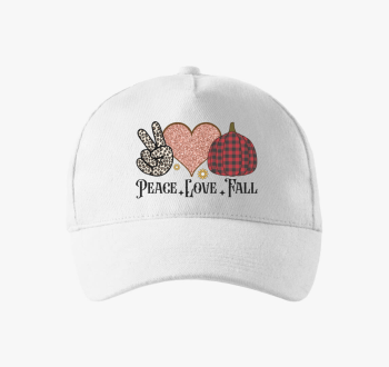 peace love fall bejzbolska kapa