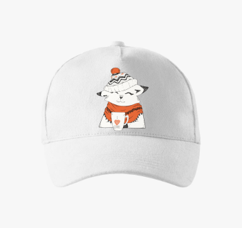 winter cat coffee bejzbolska kapa